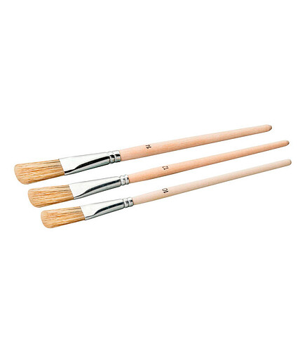 Набор кистей д/эмали COLOR EXPERT 82610299 3шт. 438x503 в Материке