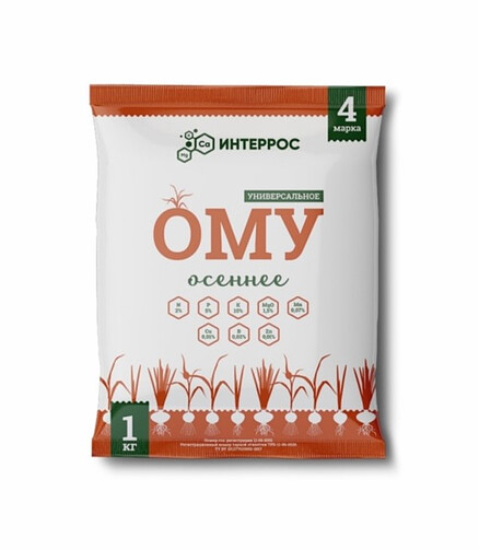Удобрение ОМУ Осеннее (1кг) 438x503 в Материке