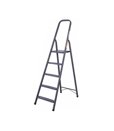 Лестница-стремянка LadderBel стальная 5-ступ. 438x503 в Материке