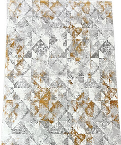 Ковер VELVET 0064A Grey/Yellow 80*150 238x286 в Материке