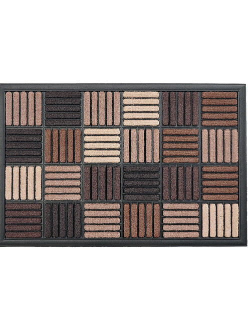 Коврик придверный PARQUET brown 40*60 495x660 Коврик придверный PARQUET brown 40*60 495x660 в Материке