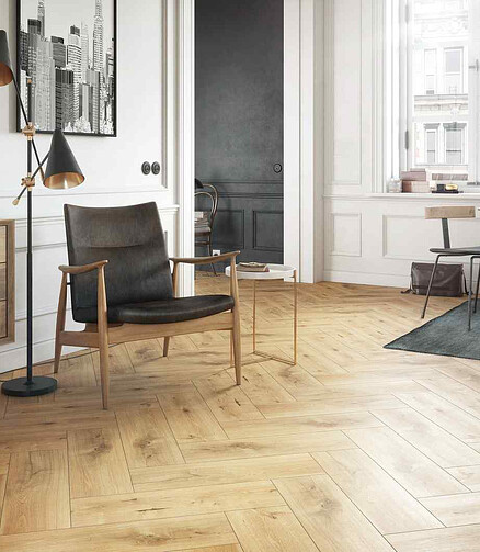 Керамогранит Cersanit SANDWOOD 18,5х59,8 см 1,216 м2 цвет коричневый 438x503 в Материке