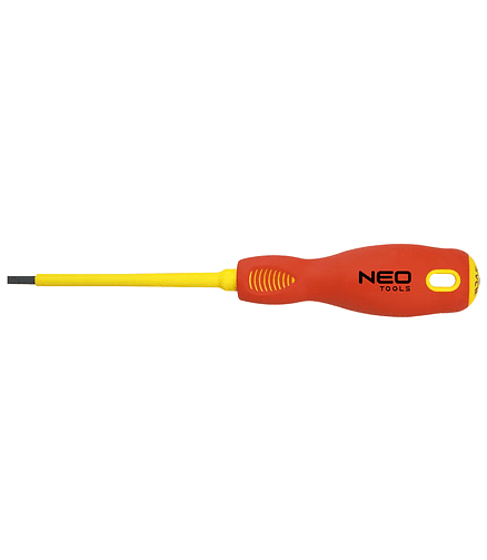 Отвертка диэлектр. NEO SL5,5х125мм 438x503 в Материке
