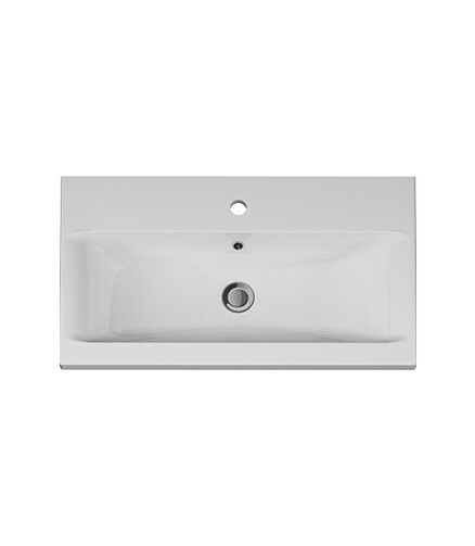 Умывальник GEM M90WCC0752WG 75см с/о мебельный 438x503 в Материке