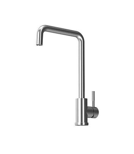 Смеситель MERKUR 710720000 (для кухни) на две воды, нерж.сталь 438x503 в Материке