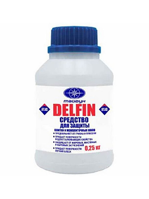 Средство DELFIN для плитки защитное, 0,25кг 495x660 Средство DELFIN для плитки защитное, 0,25кг 495x660 в Материке