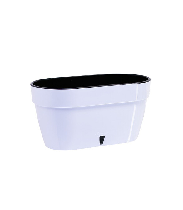 Ящик балконный ASTI с автополивом (30x15см) пластик белый AST300WHT/BL 586x674 Ящик балконный ASTI с автополивом (30x15см) пластик белый AST300WHT/BL 586x674 в Материке