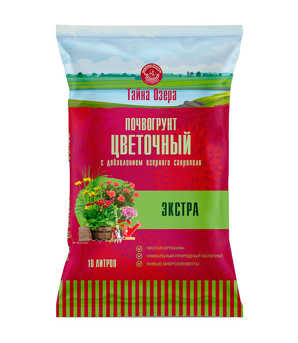 Грунт Цветочный Тайна Озера ЭКСТРА (10л) 586x674 Грунт Цветочный Тайна Озера ЭКСТРА (10л) 586x674 в Материке