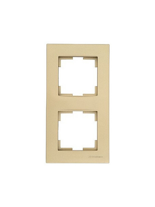 Рамка верт. Mutlusan RITA 2220-800-2285 2мест. золото доре 495x660 Рамка верт. Mutlusan RITA 2220-800-2285 2мест. золото доре 495x660 в Материке