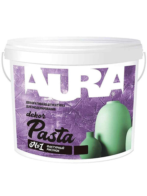 Штукатурка Aura Dekor Pasta №1 декор. белая, 8кг 495x660 Штукатурка Aura Dekor Pasta №1 декор. белая, 8кг 495x660 в Материке