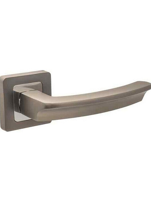 Ручка дверная Code Deco H-22093-A-GRF, графит (уп=2шт) 495x660 Ручка дверная Code Deco H-22093-A-GRF, графит (уп=2шт) 495x660 в Материке
