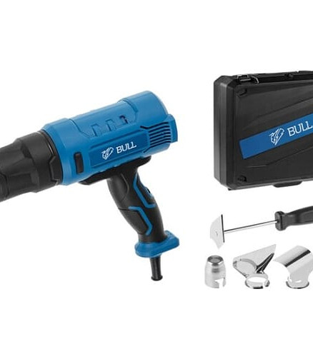 Фен строительный BULL HG5501 1800Вт 50-550° 438x503 в Материке - Вариант 3
