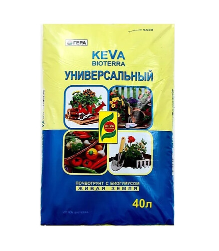 Грунт KEVA BIOTERRA Универсальный (40л) 438x503 в Материке