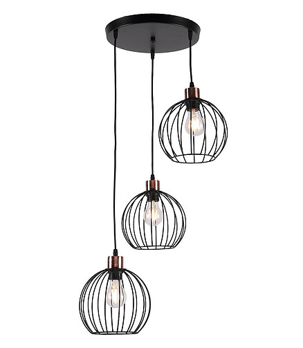 Люстра Imex MD.0229-3-P BK 438x503 в Материке