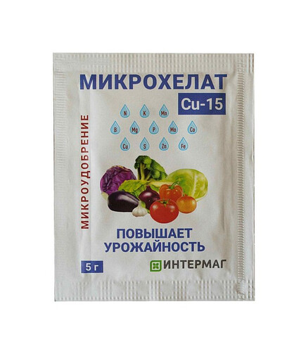Микроудобрение Хелат меди 15% (5г) 438x503 в Материке