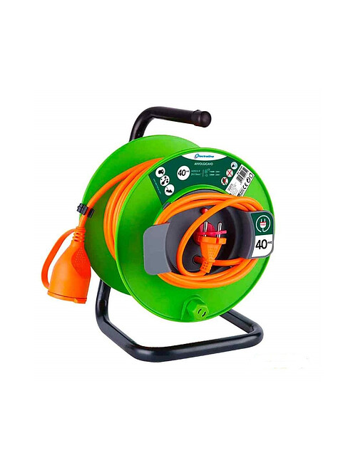 Удлинитель на катушке сад. ELECTRALINE 49064 1роз. 40м 2х1,5 495x660 Удлинитель на катушке сад. ELECTRALINE 49064 1роз. 40м 2х1,5 495x660 в Материке