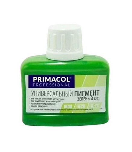 Краситель Primacol 23 Зеленый, 80мл 438x503 в Материке