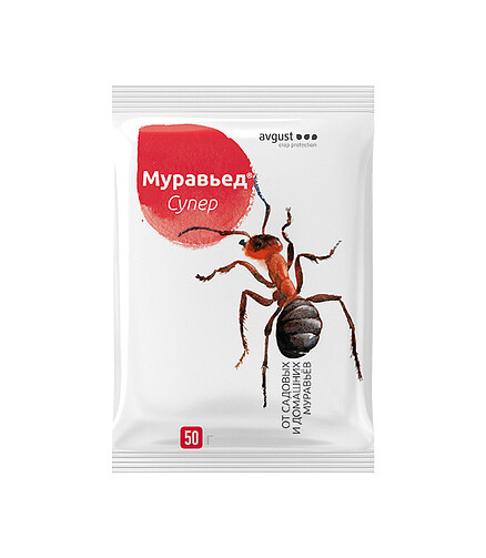 Муравьед супер AVGUST инсектицид (50г) 438x503 в Материке