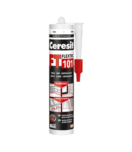 Клей-герметик Ceresit FT101 прозрачный 280мл 438x503 в Материке