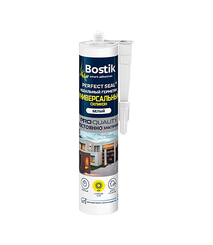 Герметик BOSTIK Perfect Seal универсальный белый, 280мл 438x503 в Материке