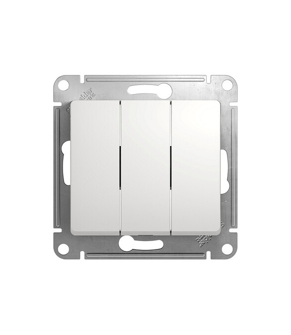 Выключатель SE GLOSSA GSL000131 3кл. белый 586x674 Выключатель SE GLOSSA GSL000131 3кл. белый 586x674 в Материке