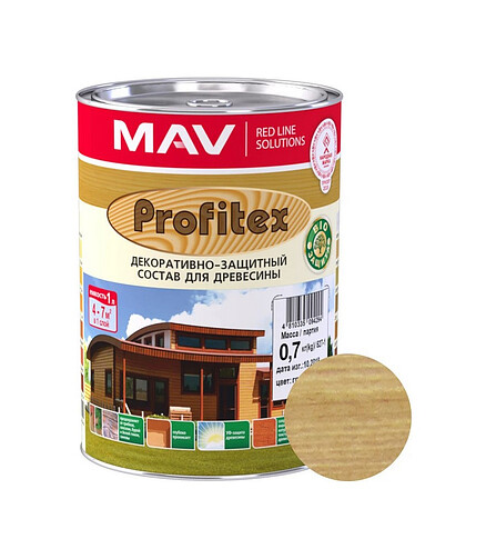 Пропитка Profitex грецкий орех, 0,7кг 438x503 в Материке