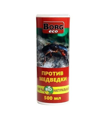 Средство Порошок от медведки Borg ECO (500мл) 438x503 в Материке