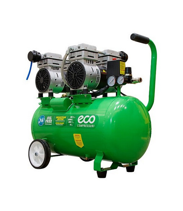 Компрессор безмасляный ECO AE-50-OF1 1,6кВт 50л 280л/мин 586x674 Компрессор безмасляный ECO AE-50-OF1 1,6кВт 50л 280л/мин 586x674 в Материке