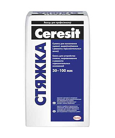 Стяжка CERESIT для пола цементная, 25кг 238x286 в Материке