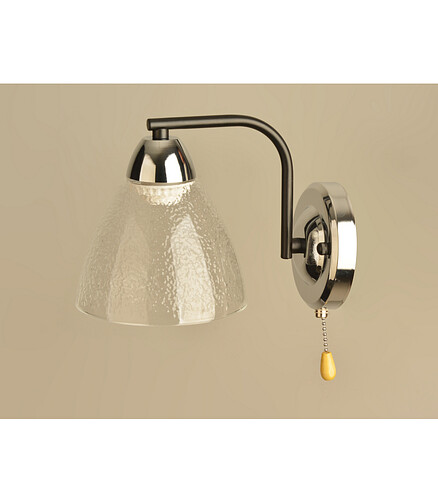 Бра BL-7766/1W CR+BK 438x503 в Материке - Вариант 2