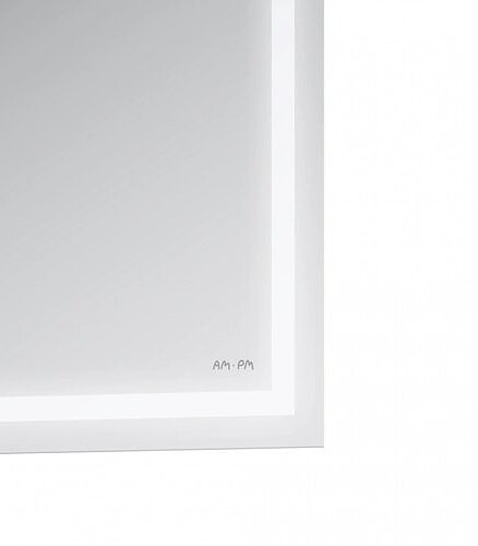 Зеркало GEM M91AMOX0651WG 65х70см с контурной LED-подсветкой 438x503 в Материке - Вариант 4
