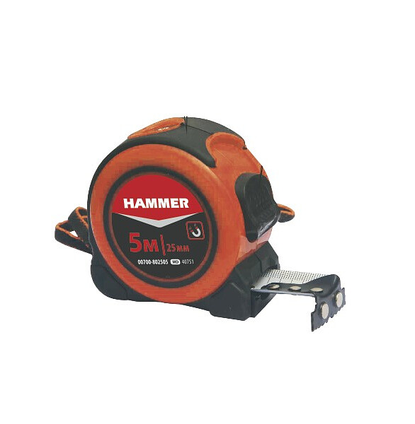 Рулетка HAMMER 00700-802505 5мх25мм магнит 586x674 Рулетка HAMMER 00700-802505 5мх25мм магнит 586x674 в Материке
