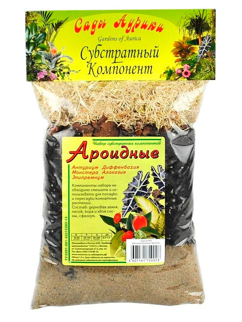 Набор субстратных компонентов АРОИДНЫЕ (1л) 495x660 Набор субстратных компонентов АРОИДНЫЕ (1л) 495x660 в Материке