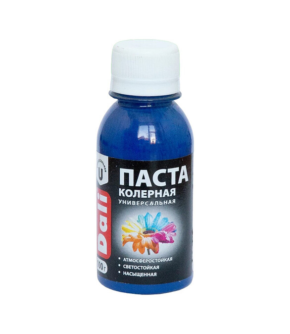 Паста колерная DALI универс. синий 0,1кг 586x674 Паста колерная DALI универс. синий 0,1кг 586x674 в Материке