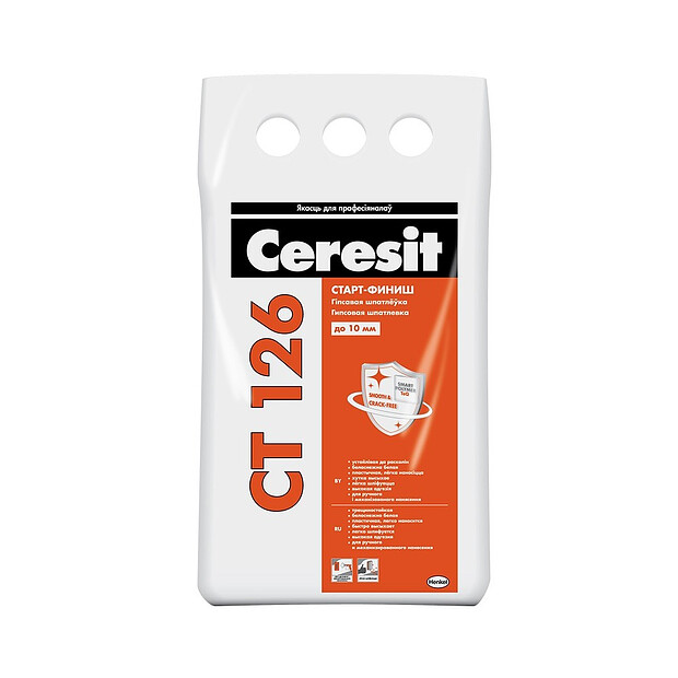 Шпатлевка CERESIT CT126 гипсовая 5кг