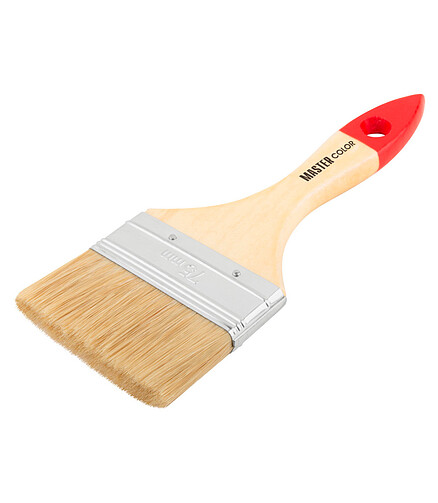 Кисть флейцевая MASTER COLOR 0015 75мм 438x503 в Материке - Вариант 2