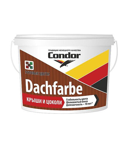 Краска Condor Dachfarbe D17, 6,5кг 438x503 в Материке