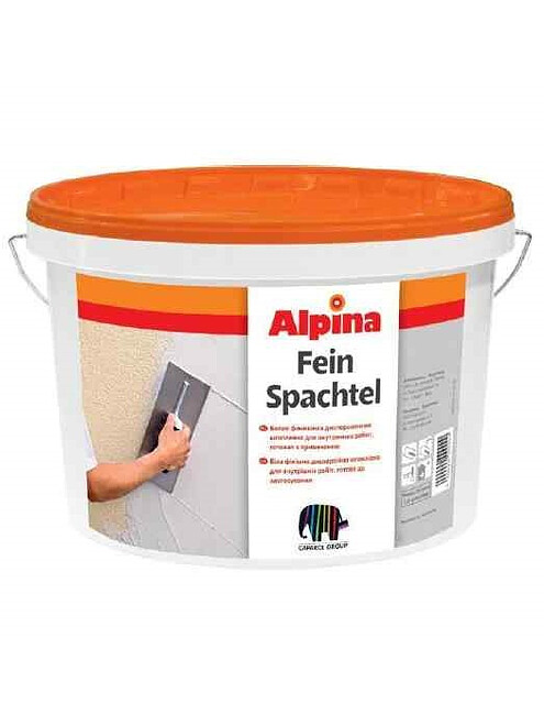 Шпатлевка Alpina Feinspachtel, 4,5кг 495x660 Шпатлевка Alpina Feinspachtel, 4,5кг 495x660 в Материке