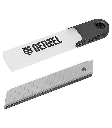 Лезвия многосегм. DENZEL 79304 18мм 10шт. 438x503 в Материке