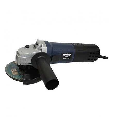 Машина углошлифовальная WATT WWS-1100 1100Вт 125мм рег. 438x503 в Материке