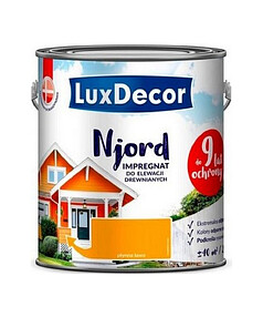 Краска LuxDecor Njord антисептик д/древесины Текущая лава 0,75л