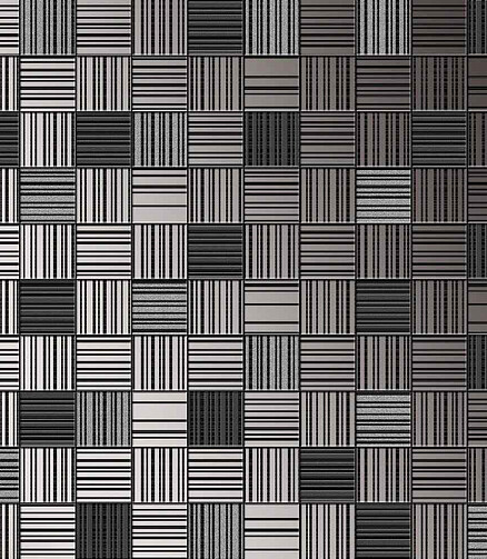 Декор Beryoza Ceramica ДЕНЬ-НОЧЬ 25х50см цвет пиксел черный 438x503 в Материке - Вариант 2