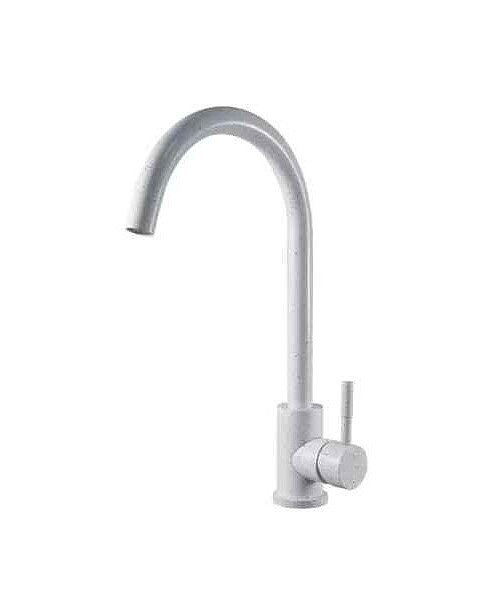 Смеситель ESKO K45 White (для кухни) нерж.сталь, гранит матовый белый 495x660 Смеситель ESKO K45 White (для кухни) нерж.сталь, гранит матовый белый 495x660 в Материке