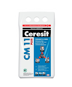 Клей CERESIT CM11 plus д/плитки 5кг