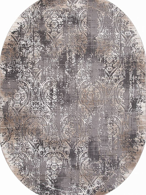 Ковер ARMINA 04078C Grey/Brown 160*230, овал 495x660 Ковер ARMINA 04078C Grey/Brown 160*230, овал 495x660 в Материке