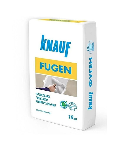 Шпатлевка KNAUF Fugen гипсовая, 10кг 438x503 в Материке