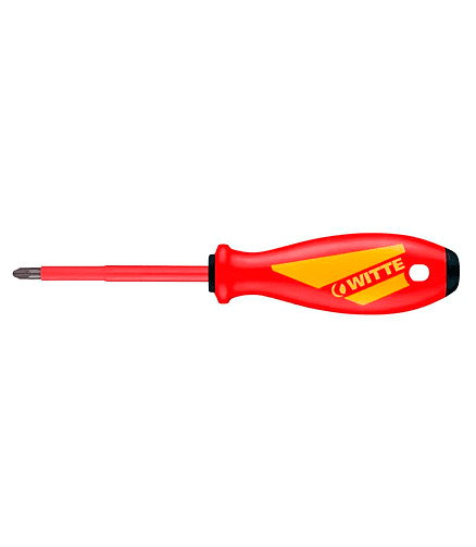 Отвертка диэлектр. WITTE Maxx VDE PZ2х100мм 438x503 в Материке