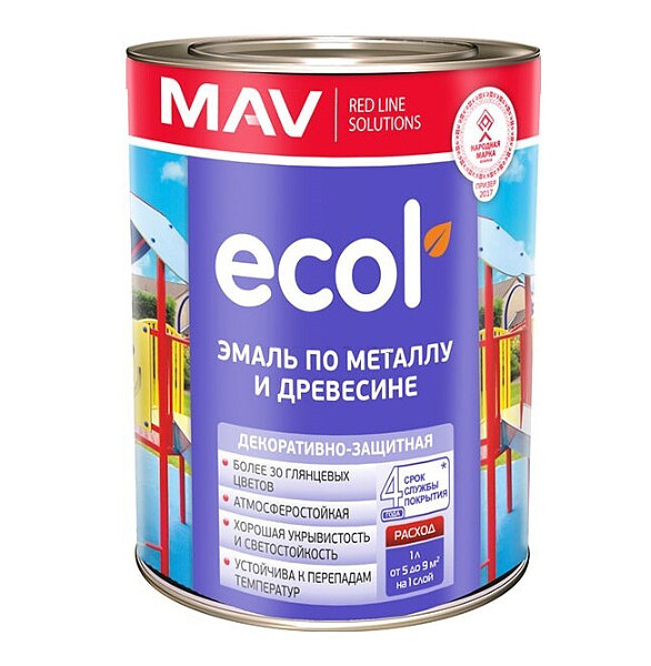 Эмаль ПФ-115 Ecol белая, 0,9кг 586x674 Эмаль ПФ-115 Ecol белая, 0,9кг 586x674 в Материке