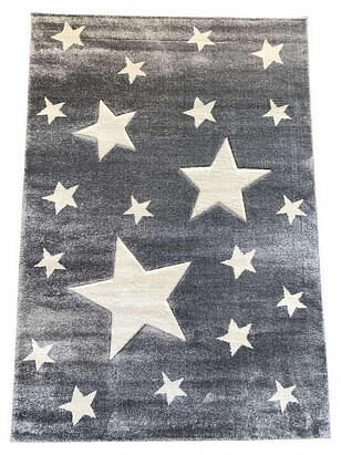 Ковер BALA KIDS STARS D.Grey/Cream 160*230 238x286 в Материке