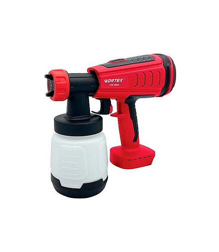 Краскораспылитель без аккум. WORTEX ALL1 CPS1808 18В Solo 438x503 в Материке